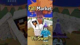 How To Fall Market Festival FAST in Roblox Grow A Garden 1% Swan Pet Black Buttercup