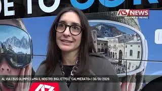 AL VIA I BUS OLIMPICI: «MA IL NOSTRO BIGLIETTO E’ CALMIERATO» | 30/01/2026