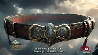 Megingj&ouml;r&eth; the Belt of Power of Thor of Norse Mythology #Odin #Valhalla #Warrior #Norse #Asgard