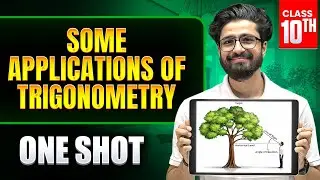Some Applications of Trigonometry One Shot 🔥 | Class 10 Maths Chapter 9 | Ritik Mishra