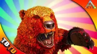 FULLY MUTATED DIRE BEAR DIRE BEAR BREEDING AND MUTATIONS ZOO ENCLOSURE Ark Survival Evolved Zoo