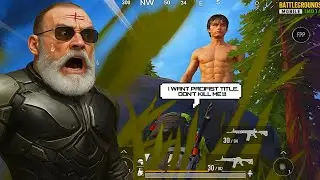 CAN I GET PACIFIST TITLE IN PUBG MOBILE| BGMI