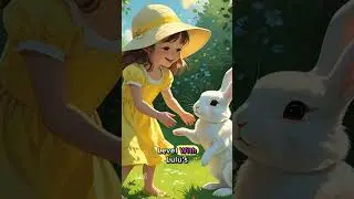 a bunny with a cotton Candy ears#bunnies #bunnystory #smallyoutubersupport