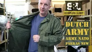 Dutch Army Surplus NATO Parkas Brand New