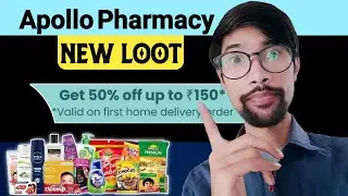 Apollo pharmacy Big Loot | Magicpin + Apollo flat 50% Off