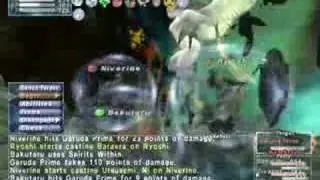Trial by Wind Garuda Fight FFXI