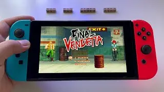 Final Vendetta - Nintendo Switch handheld gameplay