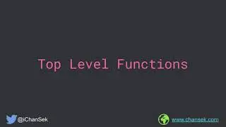 Functional Programming in Kotlin - Top Level Functions
