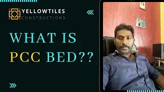 What is PCC bed in construction field?