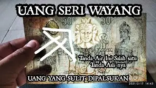 UANG 50 SERI WAYANG || Uang Langka Primadona Para Kolektor || Harga Mahal || Uang 50 Wayang Gulden