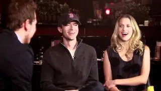 Topher Grace & Teresa Palmer Interview - Reel Reactions