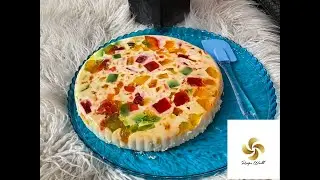 Glass jelly pudding recipe #brokenglass    jello desert#foodie  #no bake desert