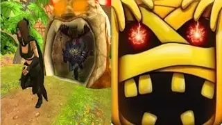 Jungle Princess Run vs Tomb Dungeon Run 2016