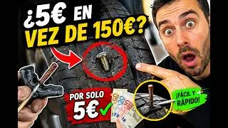 Repara tu Pinchazo en 10 Minutos con este Método Fácil