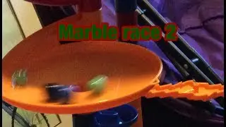 Marble race blue vs green vs lime vs moon vs white p2