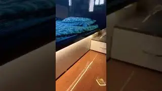 bed light lamp || bed light || bed decoration with lights #shorts