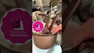 Conjunto de Panelas Antiaderente 10 Pe&ccedil;as &ndash; Coffee Cappuccino