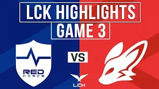 NS vs BFX Highlights Game 3 | LCK 2025 Play-In | NS RedForce vs BNK FEARX