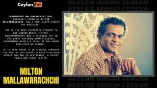 Pani Kurullane Nil Kobeiyane | Milton Mallawarachchi