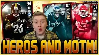 NOVEMBER TEAM HERO AND MOTM!! | LE'VEON BELL! | MUT 17 NEW SETS