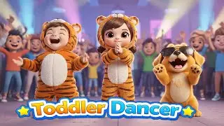 Toddler Dancer & Cute Puppy Dance Together 🐶💃 | Cute Kids Dance Video Part 4