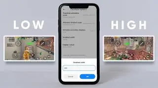 DPI Settings Android | Gaming | Performance | Sensitivity | Smallest Width