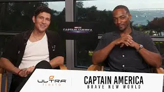 Captain America: Brave New World: Anthony Mackie & Danny Ramirez talk Marvel's new movie