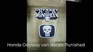 Punisher Odyssey 3d Printed badges
