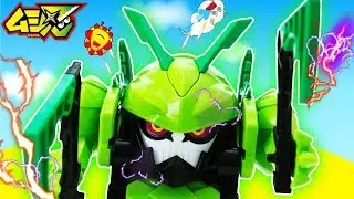 【ムシ忍】カマキリマルがおそってきた！！ムシ忍城が大ピンチ！の巻！忍者修行★サンサンキッズTV★