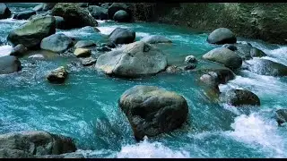 Peaceful Mountain River Sounds for Sleep, Meditation, Study & Stress Relief – Nature Ambience