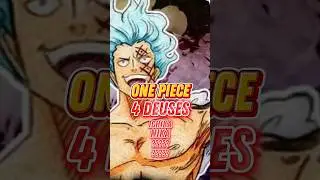 Os 4 DEUSES de ONE PIECE!