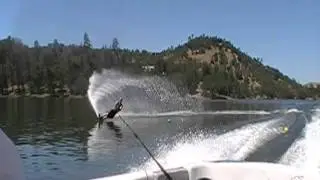 Ran over a fish at 5ball, 15off 36mph