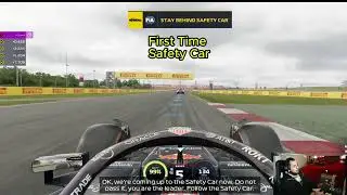 F1 25 FIRST TIME SAFETY CAR 🚗 