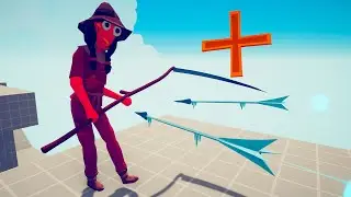 FREEZE & ENLARGE - MATHEMATICIAN + 2 ICE ARCHER | TABS - Totally Accurate Battle Simulator