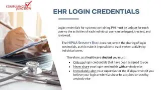 HIPAA Training for Students - Sample Module - EHR Access