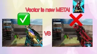 Vector is new META ? #bloodstrike #metaguns #bloodstrikemobile