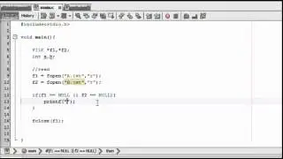 Intermediate C Tutorial   19   Compare two Text files