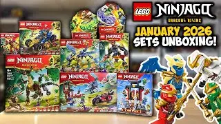 I got the NEW 2026 Ninjago Sets EARLY! | Unboxing & First Reaction
