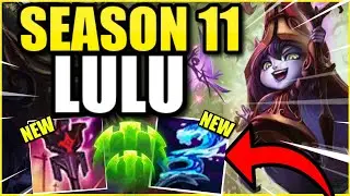 The 100% BEST Lulu build in Season 11 REVEALED! (LULU SUPPORT IS BROKEN NOW)