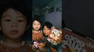Makan sereal #sereal #kids #chicochips @#simba