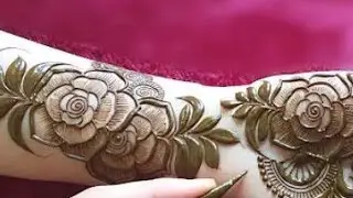 Very simple unique style mehndi design for back hand|new easy mehndi design 2025 | mehandi designs|