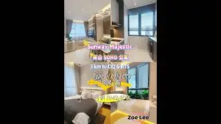 Sunway Majestic | 新山SOHO 全新公寓| 靠近 CIQ & RTS | Type C 681 Sqft | 3 房 2 厕