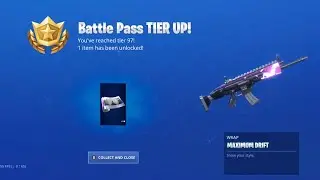Unlocking the Maximum Drift wrap and completing some challenges