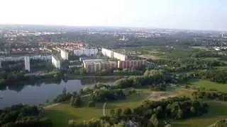Leipzig mit dem Ballon nach Zwenkau