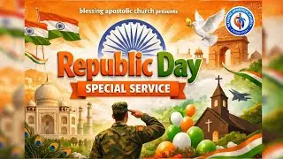 🔴India Republic Day Prayer | Sis Christy Santhosh | Pas Santhosh Devanand | BAC Church | Coimbatore