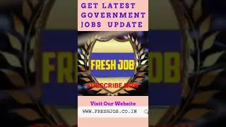 Latest Government Jobs Update | Sarkari Naukri Datail | Jobs -2021
