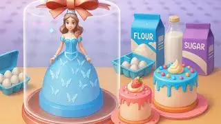 Diy Cake Maker Game || Kitchen Set Diy Cooking || Android Gameplay 🍩🎮