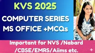 MS Office for Competitive Exams | PYQs + Concepts | 