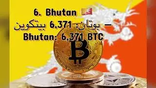 Countries that own the most bitcoin. الدول التي تمتلك أكبر كمية من البيتكوين
