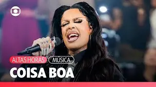 Gloria Groove agita o p&uacute;blico do Altas Horas com 'Coisa Boa'! | Altas Horas | TV Globo